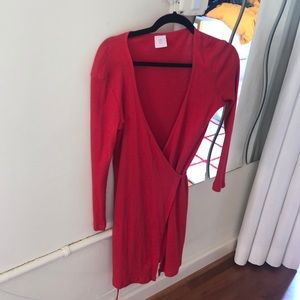 Lisa Says Gah Wrap Dress